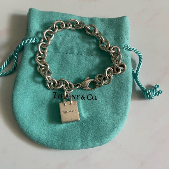 Tiffany & Co. Jewelry - Tiffany & Co. shopping bag bracelet